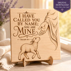 Isaiah 43:1 SVG, I Have Called You By Name Scripture Art (Digital Download)