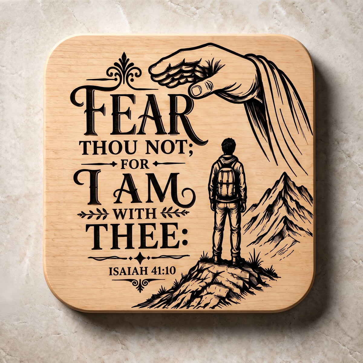 Christian Bible Verse SVG Bundle 4 Laser Engraving Designs