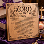 Psalm 91 SVG, Full KJV Protection Prayer Laser Engraving File