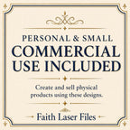 Matthew 25:23 Pastor Appreciation SVG Well Done Good and Faithful Servant Laser Engraving File