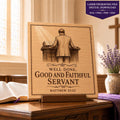 Matthew 25:23 Pastor Appreciation SVG Well Done Good and Faithful Servant Laser Engraving File