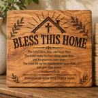 Numbers 6 24–26 SVG Bless This Home Bible Verse Design