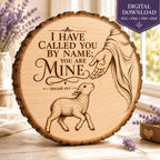 Isaiah 43:1 SVG, I Have Called You By Name Scripture Art (Digital Download)