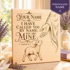 Personalized Christian SVG, Isaiah 43:1 Called By Name, Custom Name Faith Gift, Laser Engraving Wood Sign