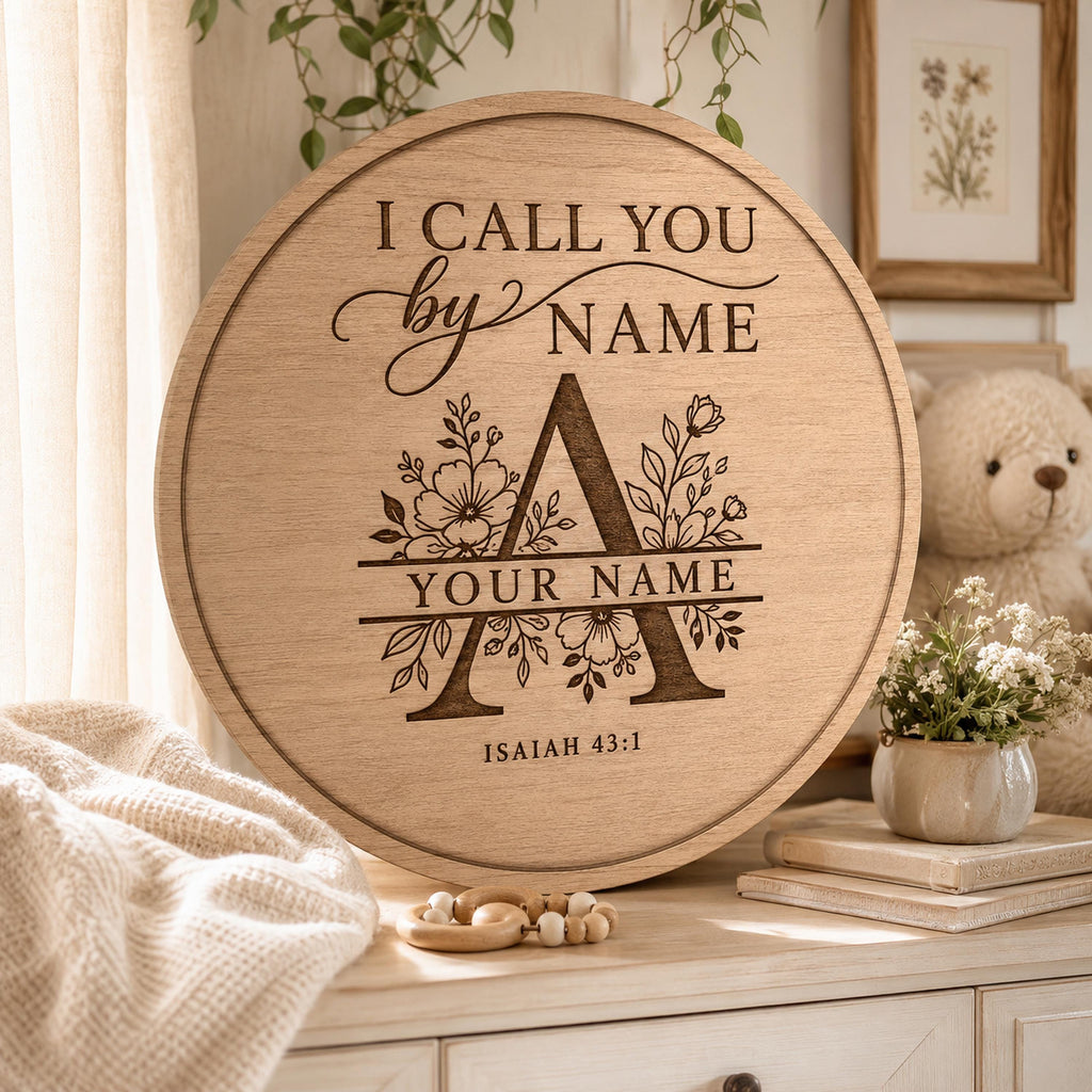 Split Monogram SVG Bundle: A-Z Floral Alphabet for Personalized Laser Engraving