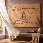 Faith SVG: Trust in God Jesus Line Art for Laser Engraving
