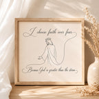 Christian Faith SVG + Printable Jesus Crown Line Art