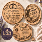 Christian Bride SVG Bundle, 3 Bible Verse Designs for Wedding & Bridal Shower