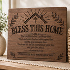 Numbers 6 24–26 SVG Bless This Home Bible Verse Design