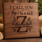 Split Monogram SVG Bundle: A-Z Floral Alphabet for Personalized Laser Engraving