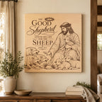 Good Shepherd SVG, John 10:11 Bible Verse Laser Engraving Design (Digital Download)