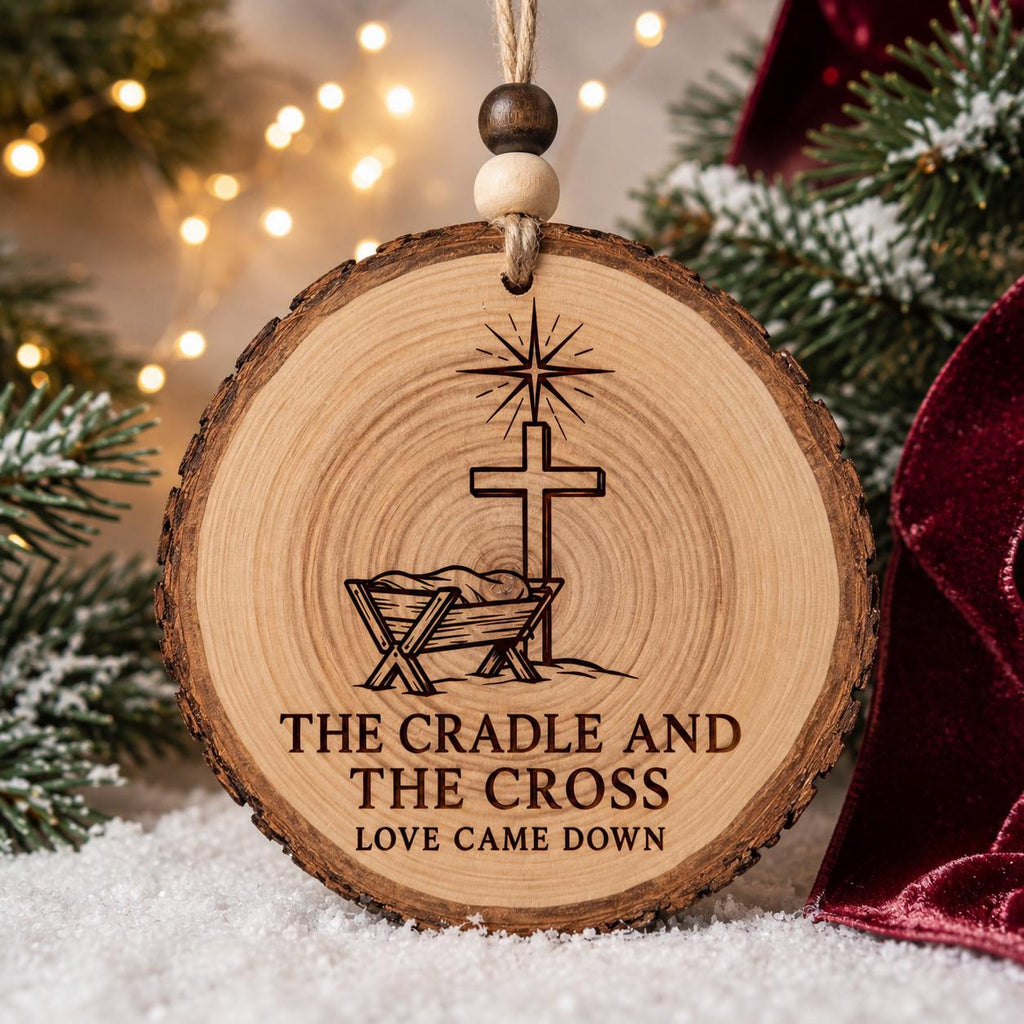 Nativity SVG, Christian Christmas Laser Engraving Design (Digital Download)