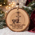 Nativity SVG, Christian Christmas Laser Engraving Design (Digital Download)