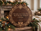 Christmas Nativity Ornament SVG Bundle - 4 Designs Laser File