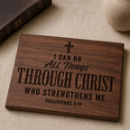 Philippians 4:13 SVG, I Can Do All Things, Christian Bible Verse, Faith PNG