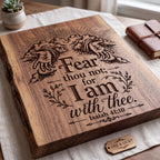 Isaiah 41:10 SVG, Faith Over Fear Bible Verse, Christian Laser Engraving File