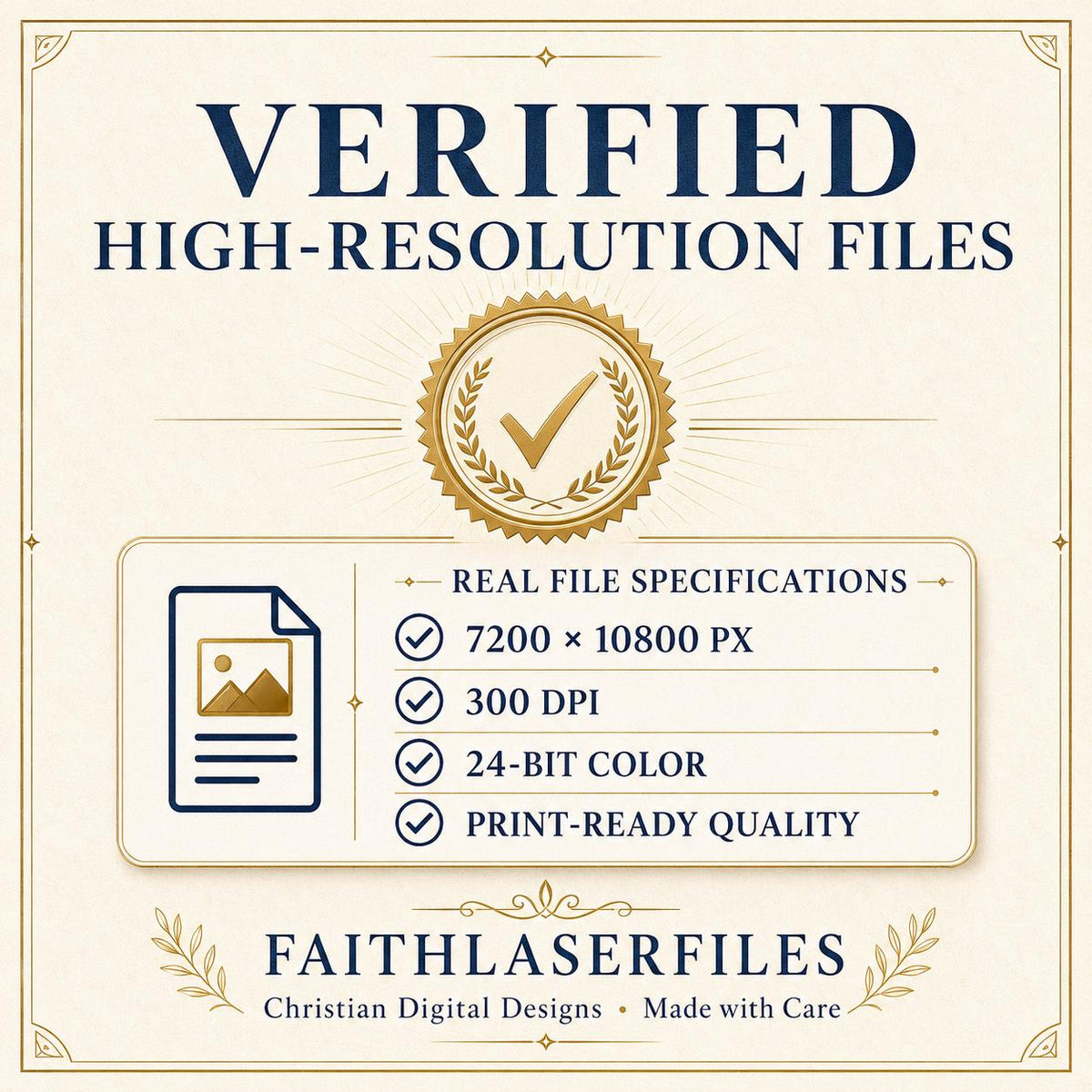 Faith SVG + Printable God Is in Control Jesus Line Art
