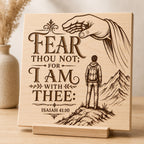 Faith Over Fear SVG Bundle: As for Me and My House Christian Laser Files