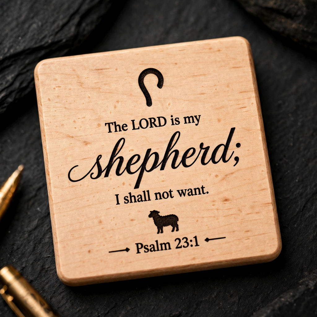 Be Still and Know SVG Bundle: The Lord Is My Shepherd Laser Engraving Files