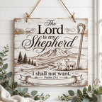 Psalm 23 1 SVG  The Lord Is My Shepherd Mountain Design